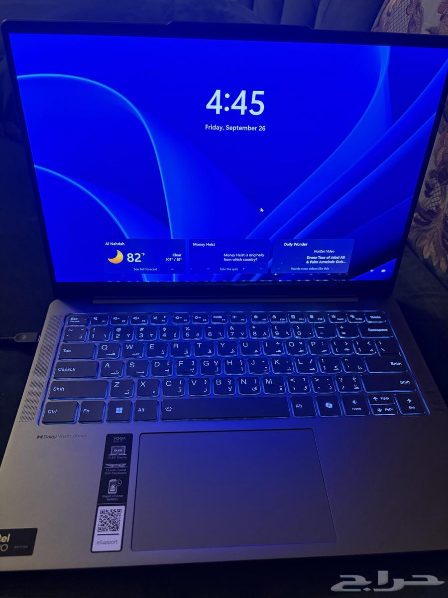 لابتوب لينوفو Lenovo Yoga Slim 764597151551618111