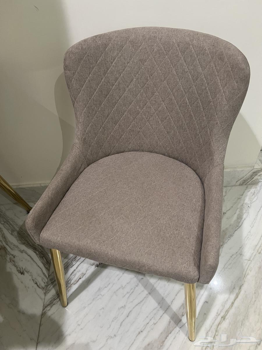 طاولة طعام 6 كراسي استعمال نضيف بحالة ممتازه طاوله رخام64544580153473114