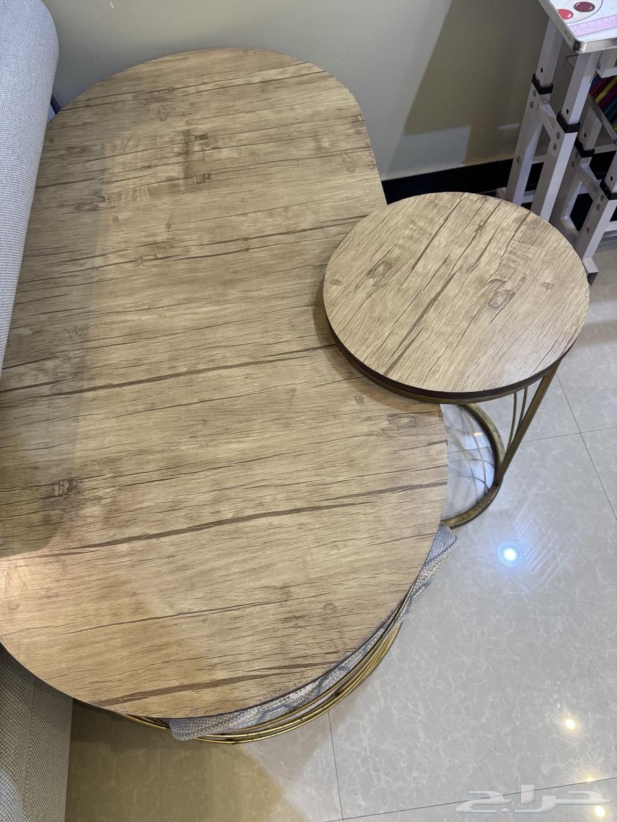 طاولة قهوه كبيره وواحده صغيره ب 15064597029542019111