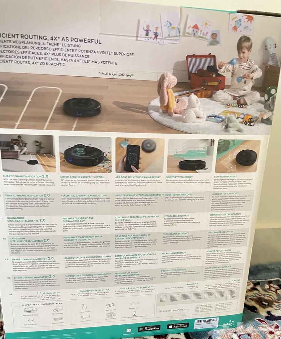 مكنسه ربوت كهربائيه يوفي64598758147841111