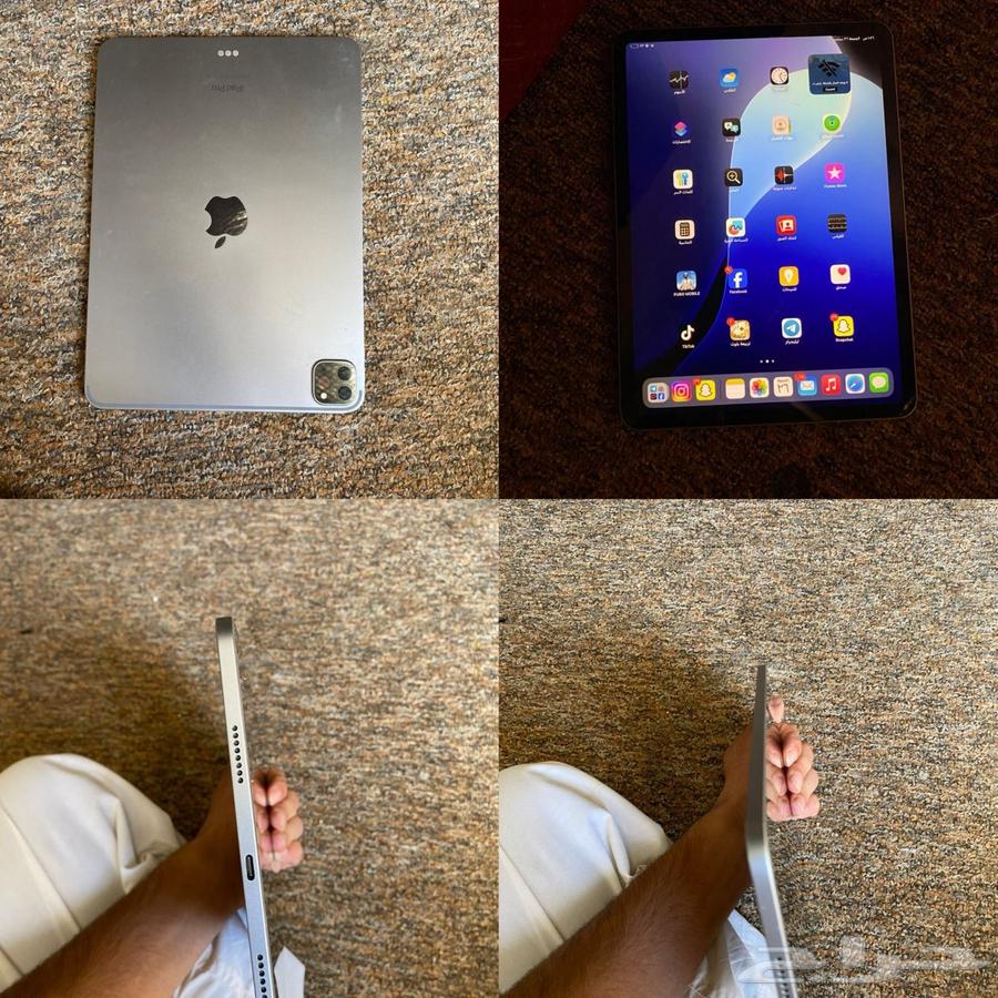 ايباد برو 23مادخل الصيانه ابد قيقا256شاحن الوكاله كامل64598954344963110