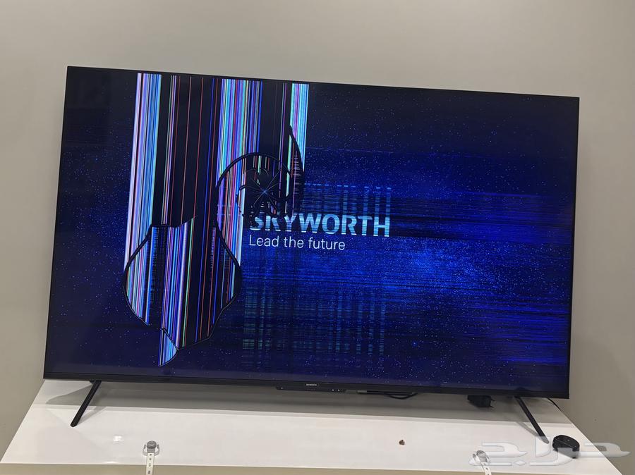 تلفزيون سكاي ورث 70 بوصة شاشة مكسورة 70 inch Skyworth64596980838017110