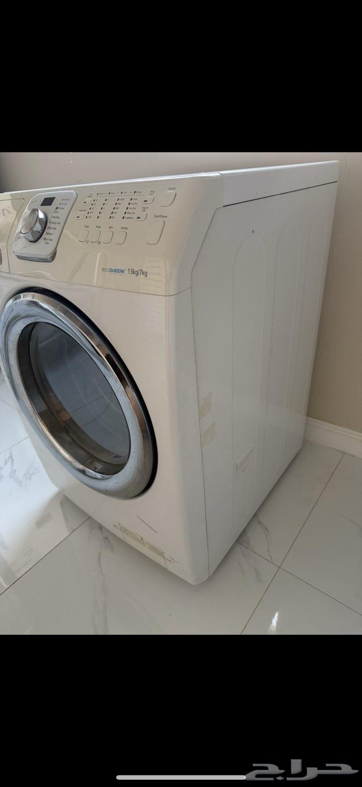 غسالة وبخار ملابس سامسونج اتوماتيك64597544438659111