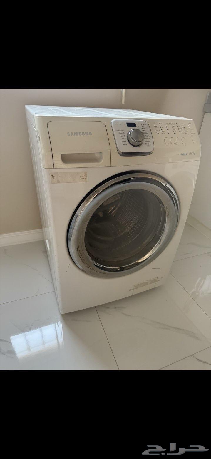 غسالة وبخار ملابس سامسونج اتوماتيك64597544438659110