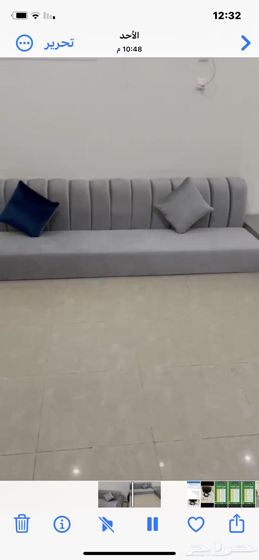 كنب مع طاولتين جانبيتين64596760386306110