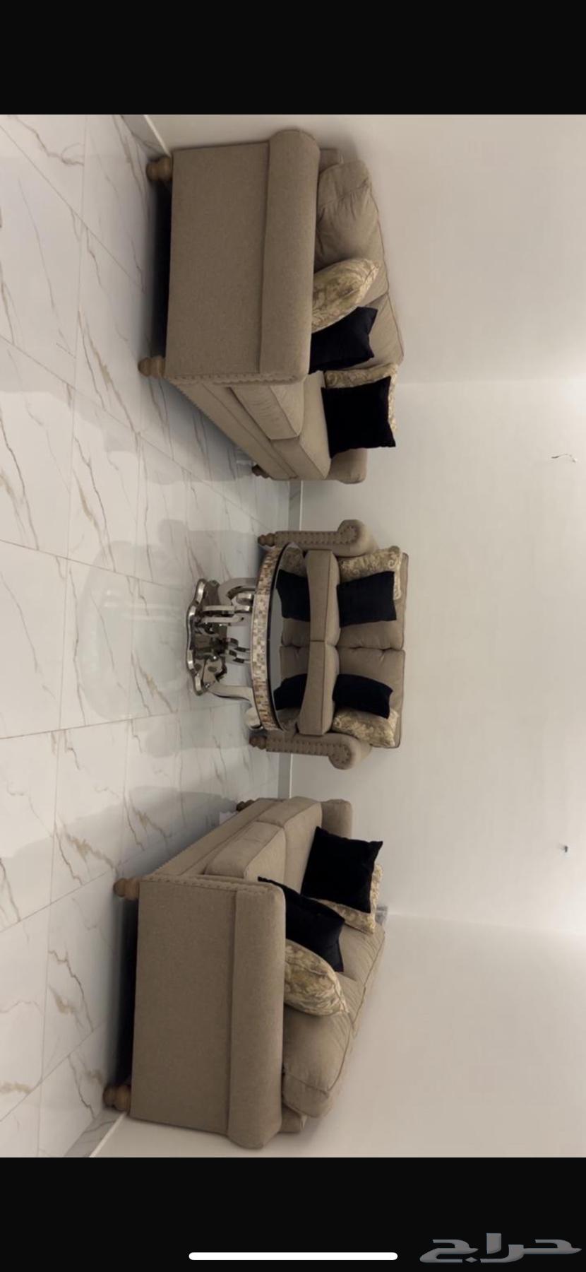كنب شبه جديد للبيع من قطان وانعم64598203590145110