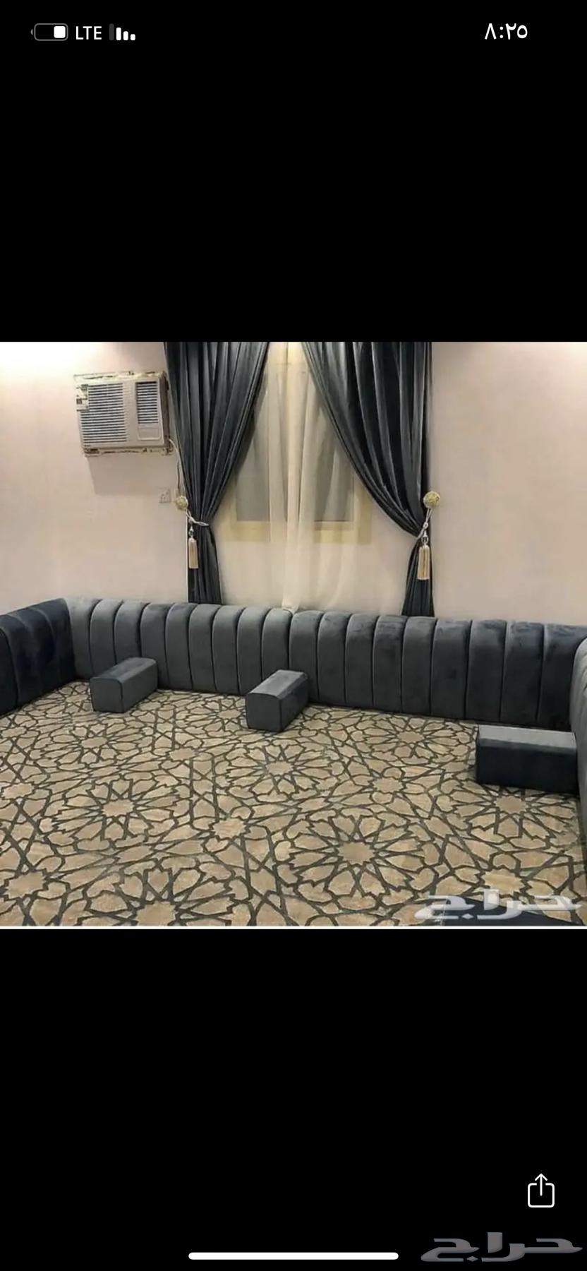 ستائر وباطرمة وتفصيل مجلس تنجيد كنب وجميع انواع الديكورات64157735908738110