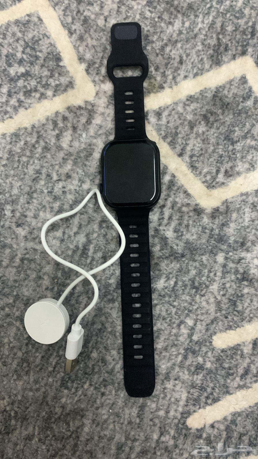 سماعات جديده بكرتونها مع ساعه بشاحنها64598179065987110