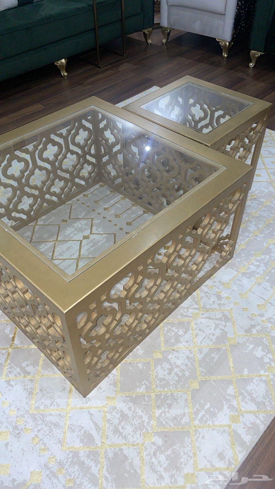 طاولات خدمة6 طاولة استقبال طاولة اركان3 السعر قابل للتفاوض64597409694721111