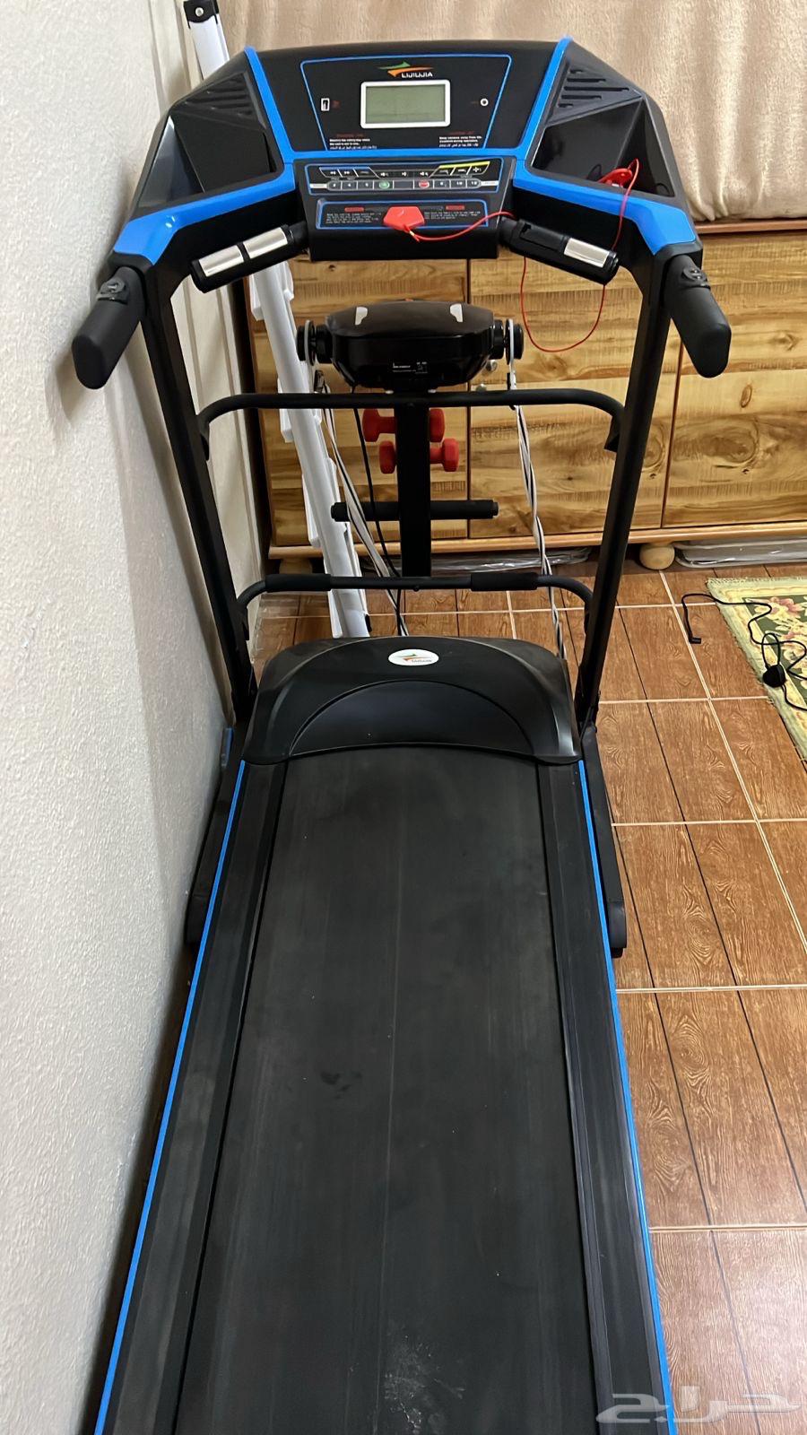 سير رياضي معه الكيلو وجهاز للبطن استعمال شهر نضيف64593620021378110