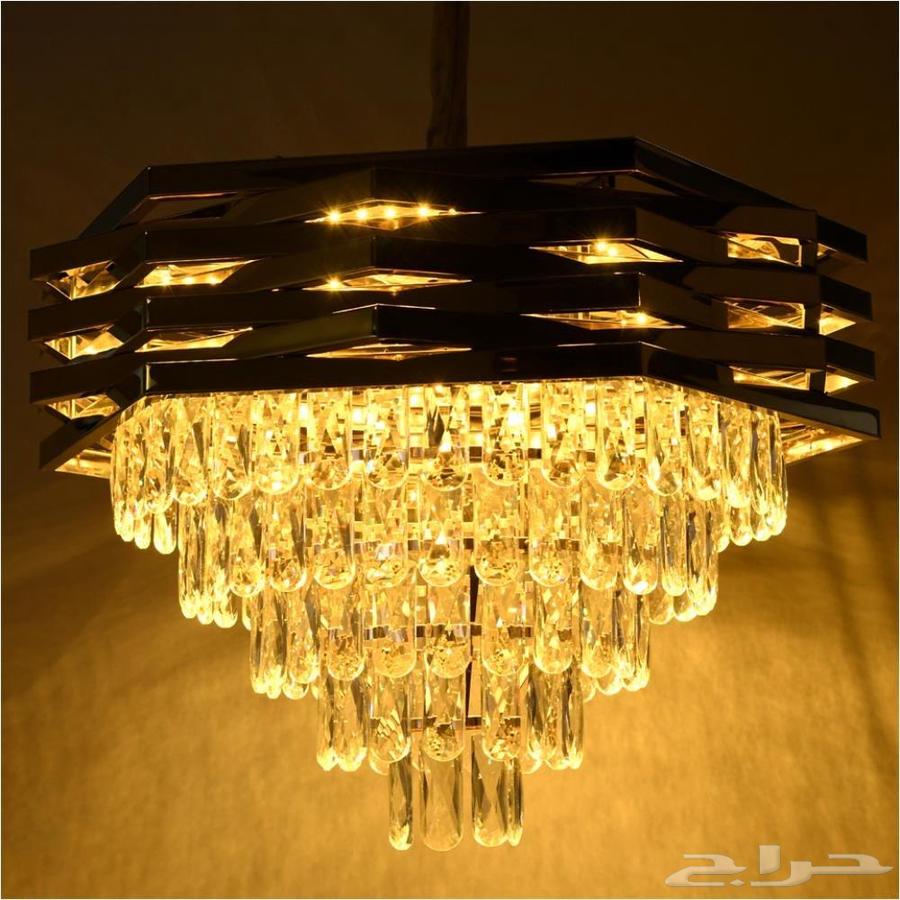 نجف ثريا كريستال ستيل ذهبي قطر 80064616261937665114