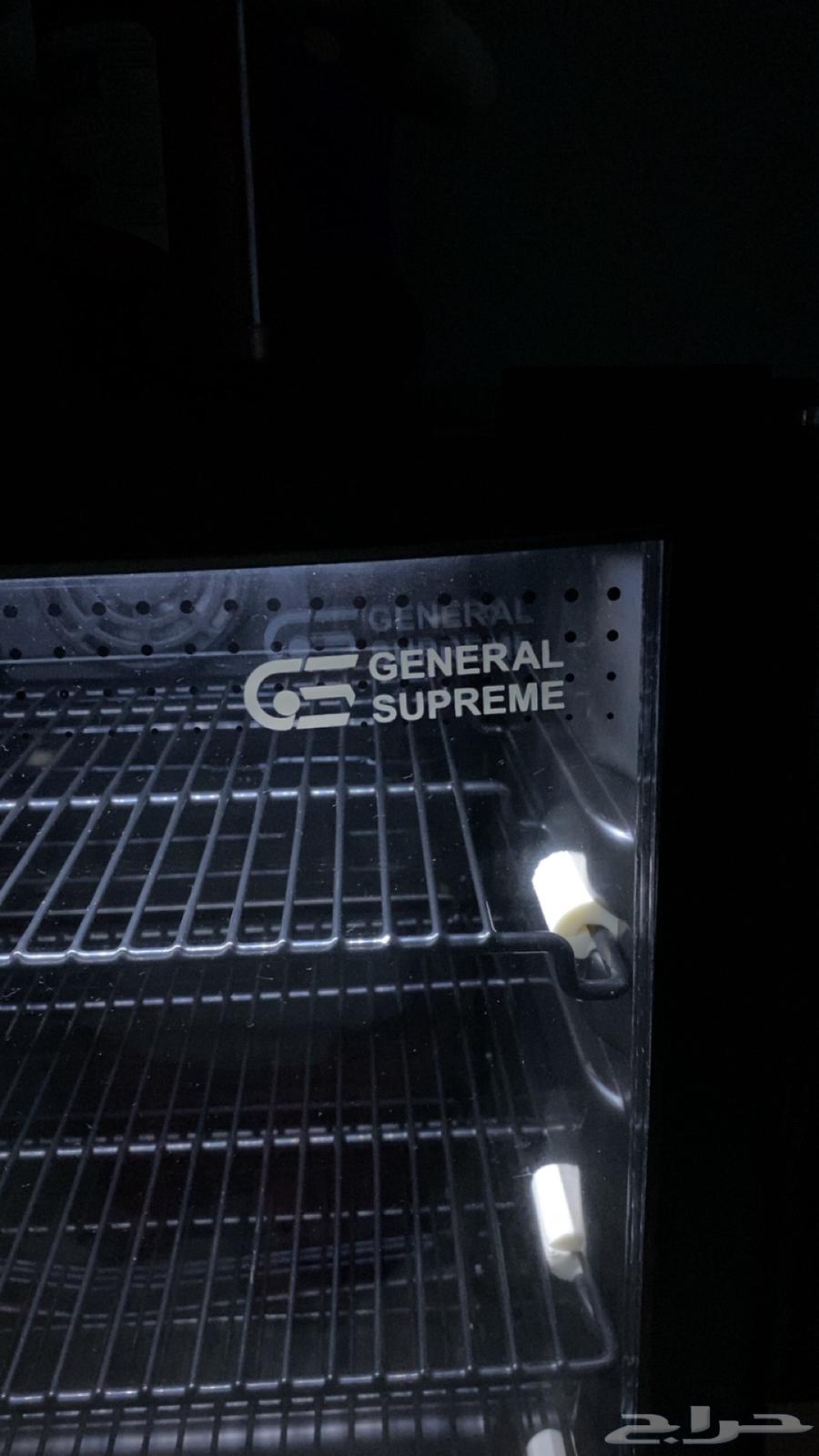 جنرال سوبريم   ثلاجة عرض باب واحد زجاجي  92 لتر  اسود  GS1364616128007811112