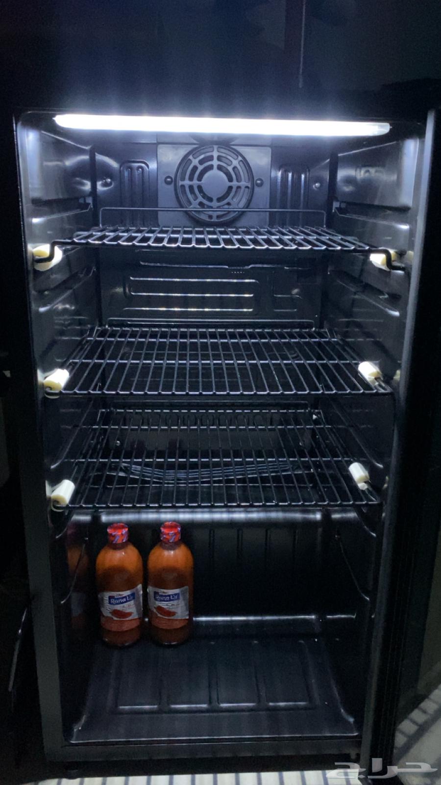 جنرال سوبريم   ثلاجة عرض باب واحد زجاجي  92 لتر  اسود  GS1364616128007811111