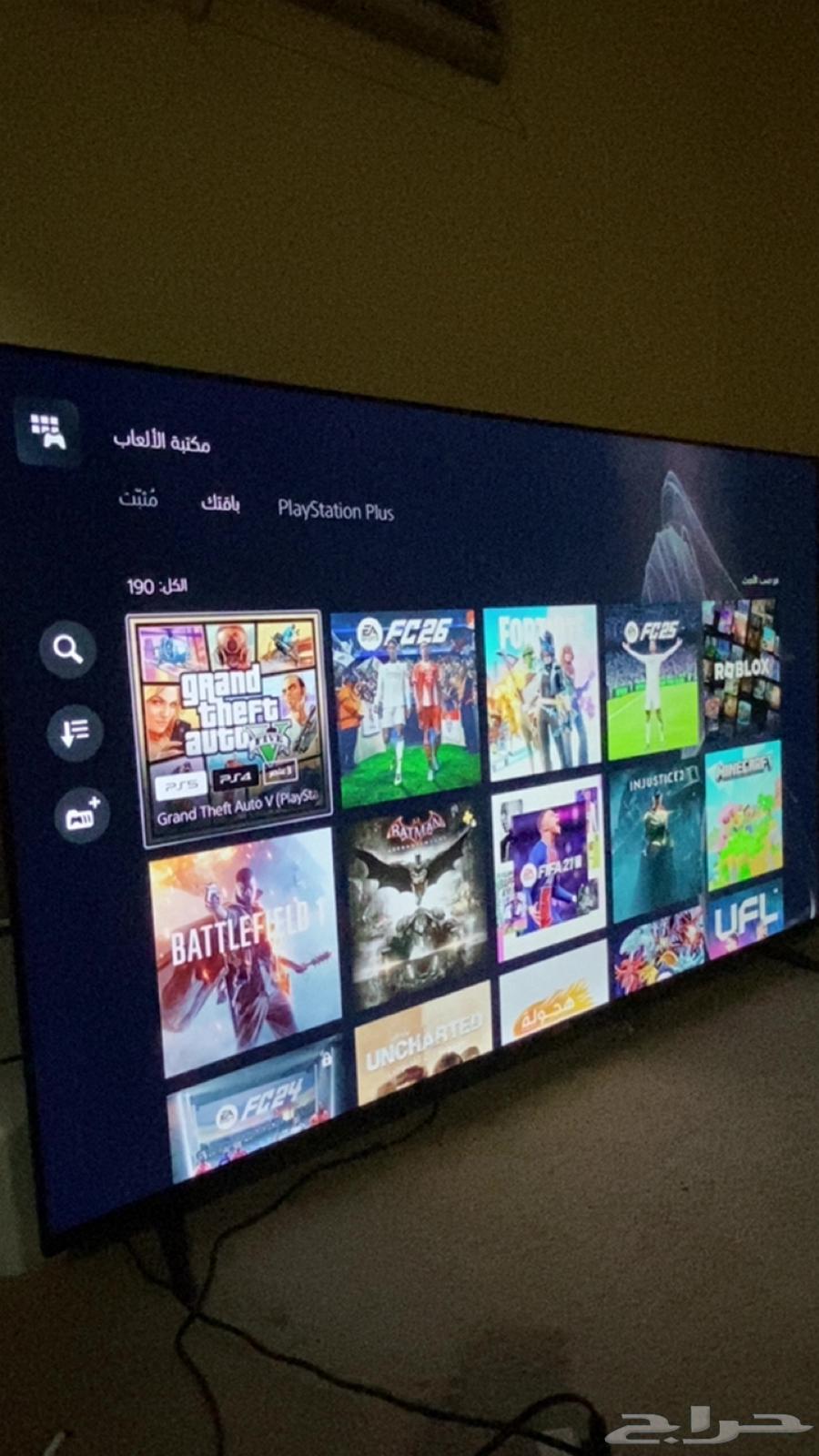 حساب سوني 190 لعبة64613426731906111