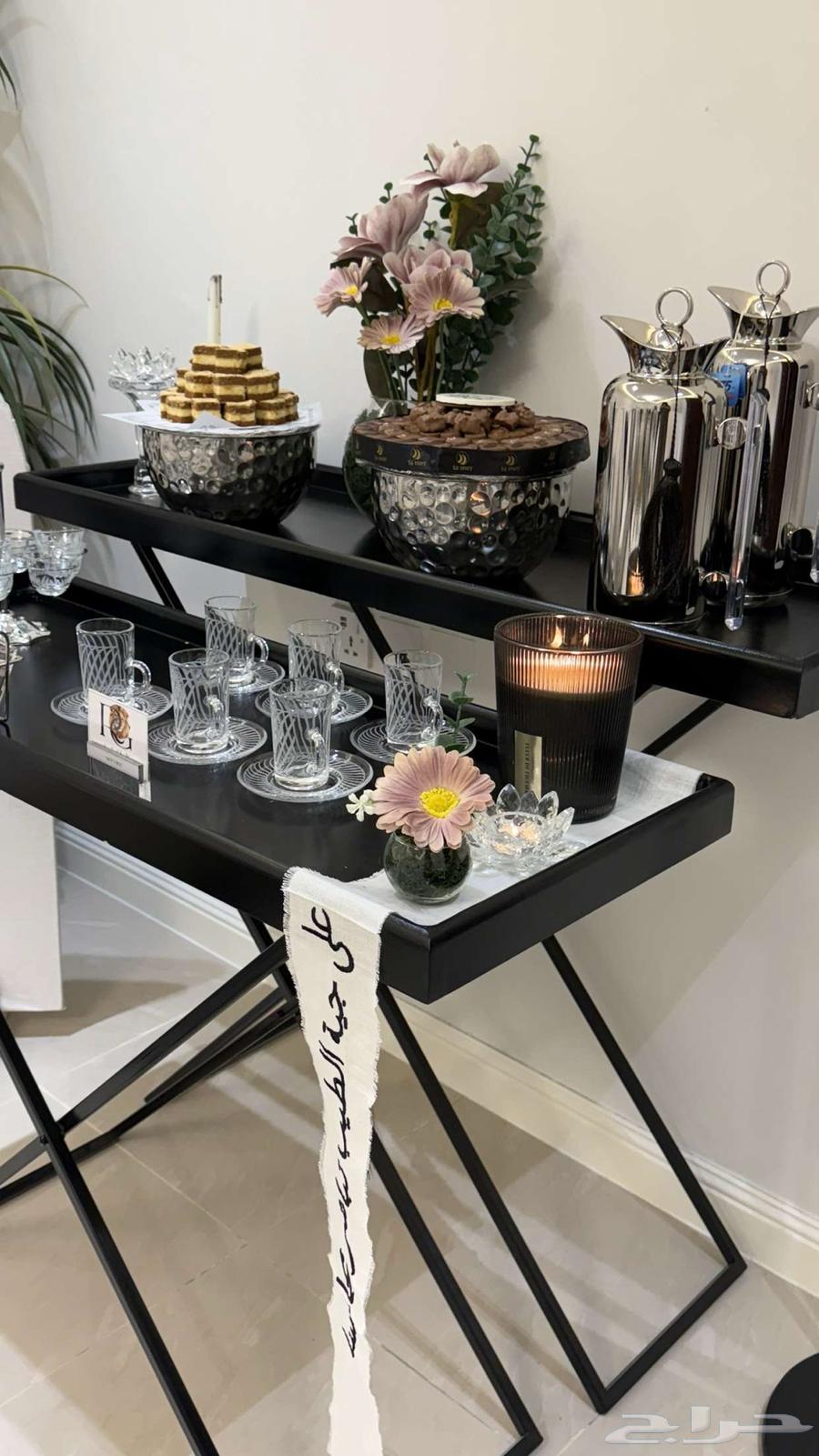 Tables for Sale (Black, Wooden Brown, Black Corner Sets for Graduation Events)64608973449345113