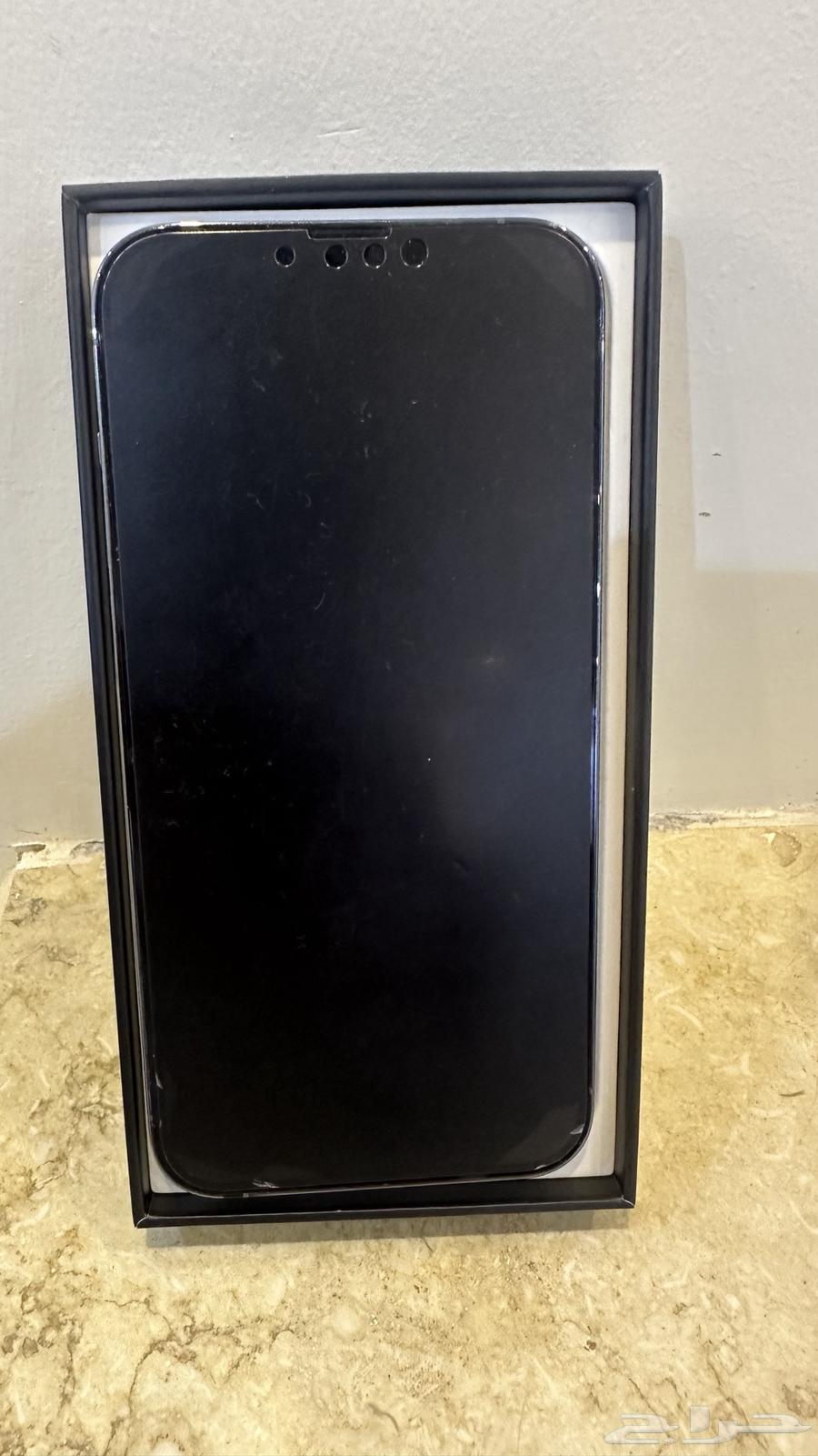 ايفون 13 برو ماكس 256 قيقا بطاريه 80 اخو الجديد نضيف مره64606985403393111