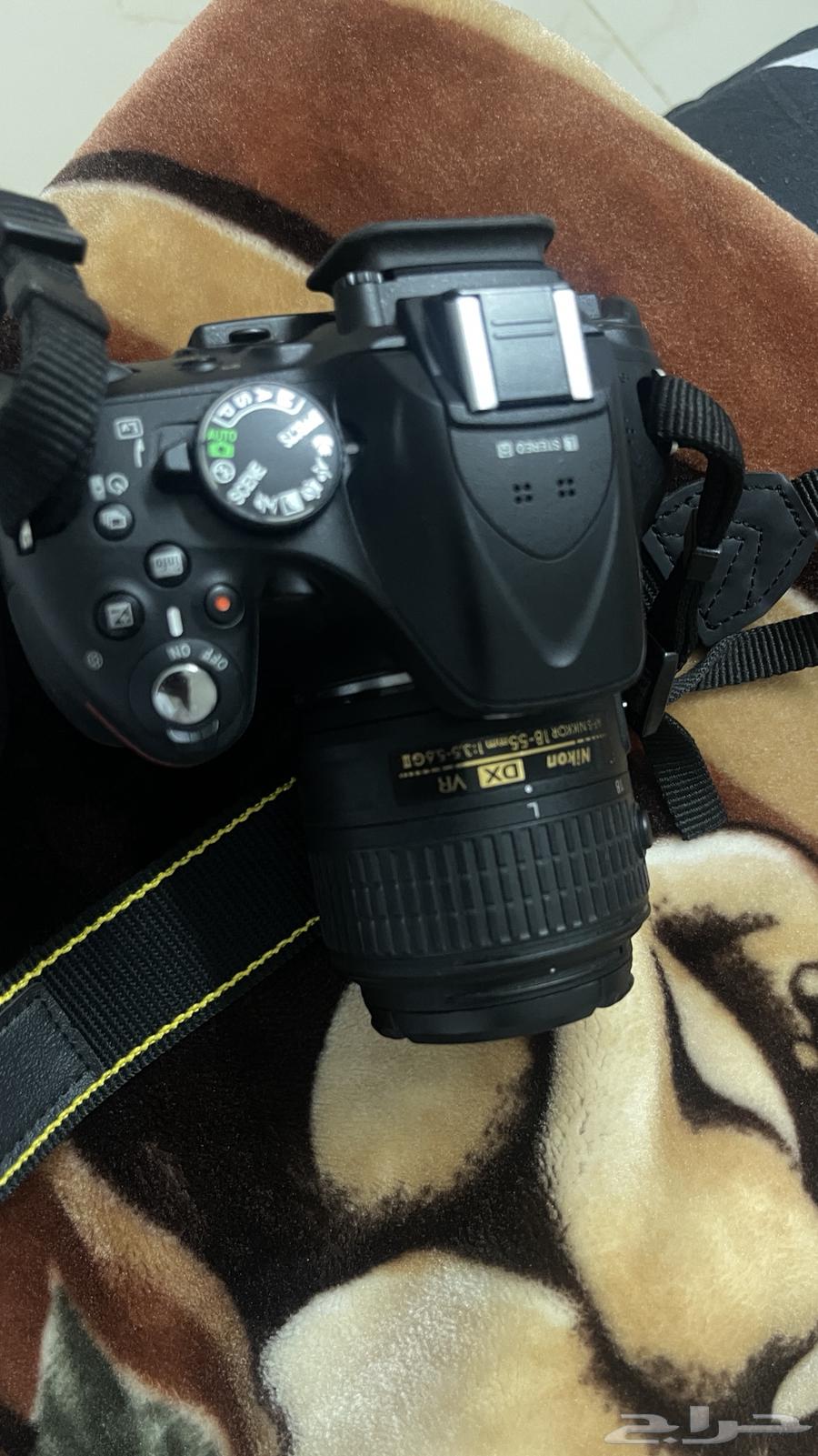 كاميرا نيكون شبه جديده64613728583553111