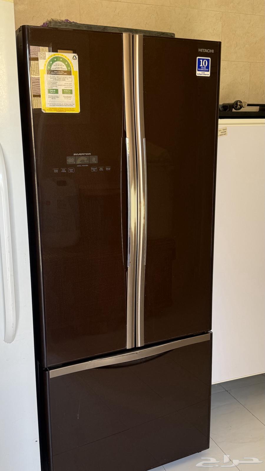ثلاجه هيتاشي بابين للبيع64609660730497110