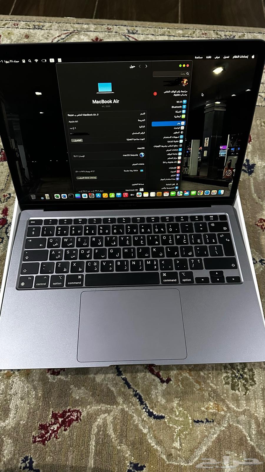 لابتوب ماك بوك اير64610778709122112