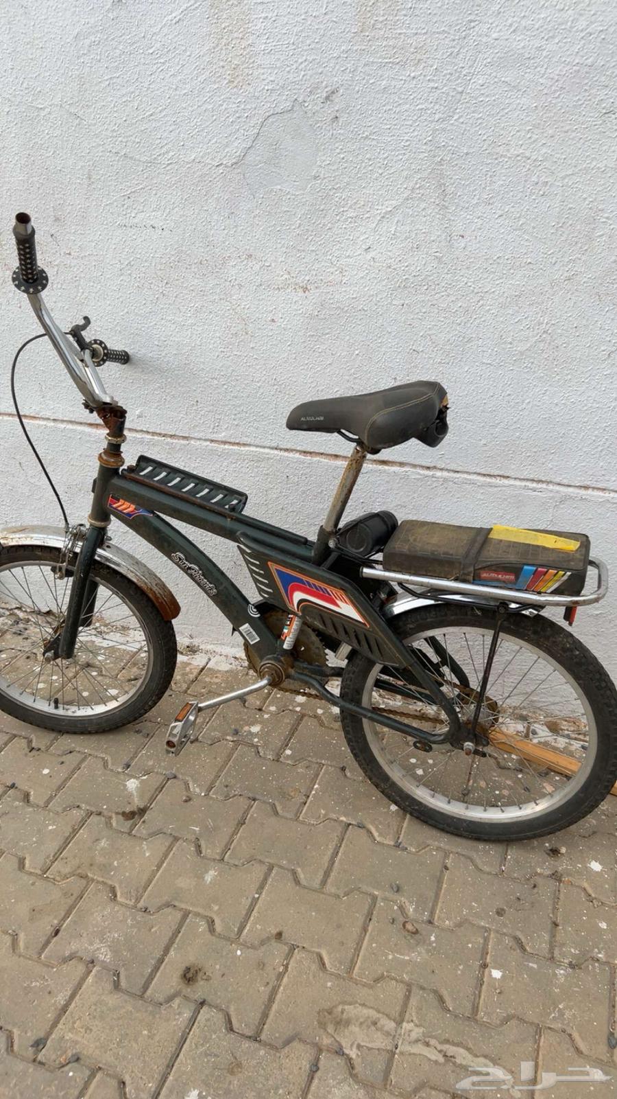 سياكل جديد استخدم أسبوعين بس اندونسي اصلي فيه بس الإطاره64615399015811112