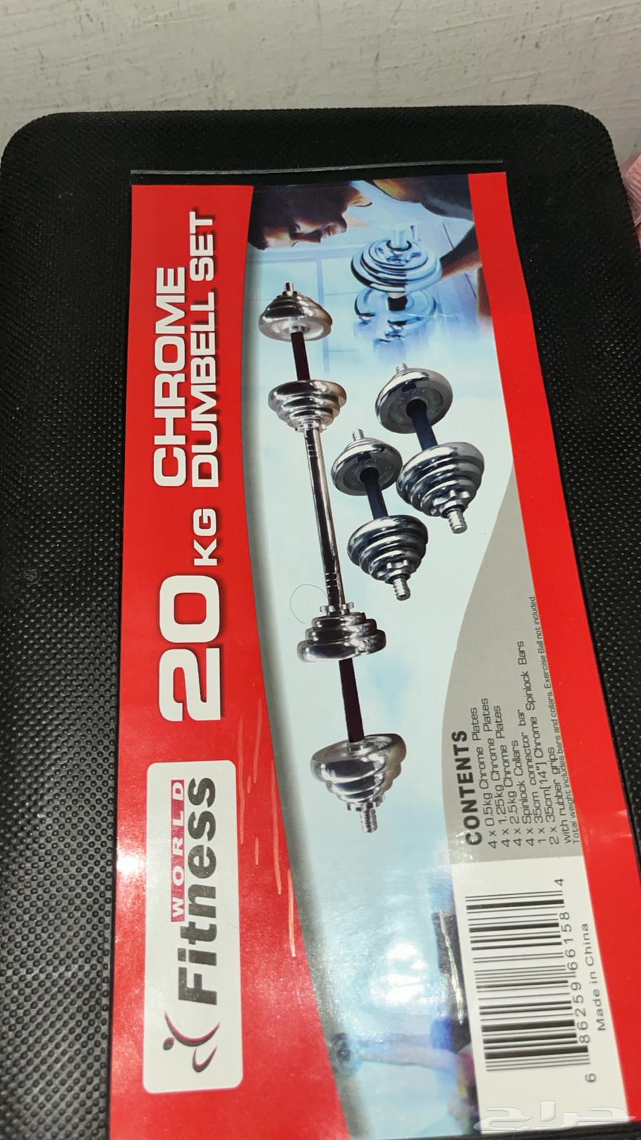 معدات جديده بس الكروم مستخدم يومين فقط الباقي بقراطيسه64609623508865111