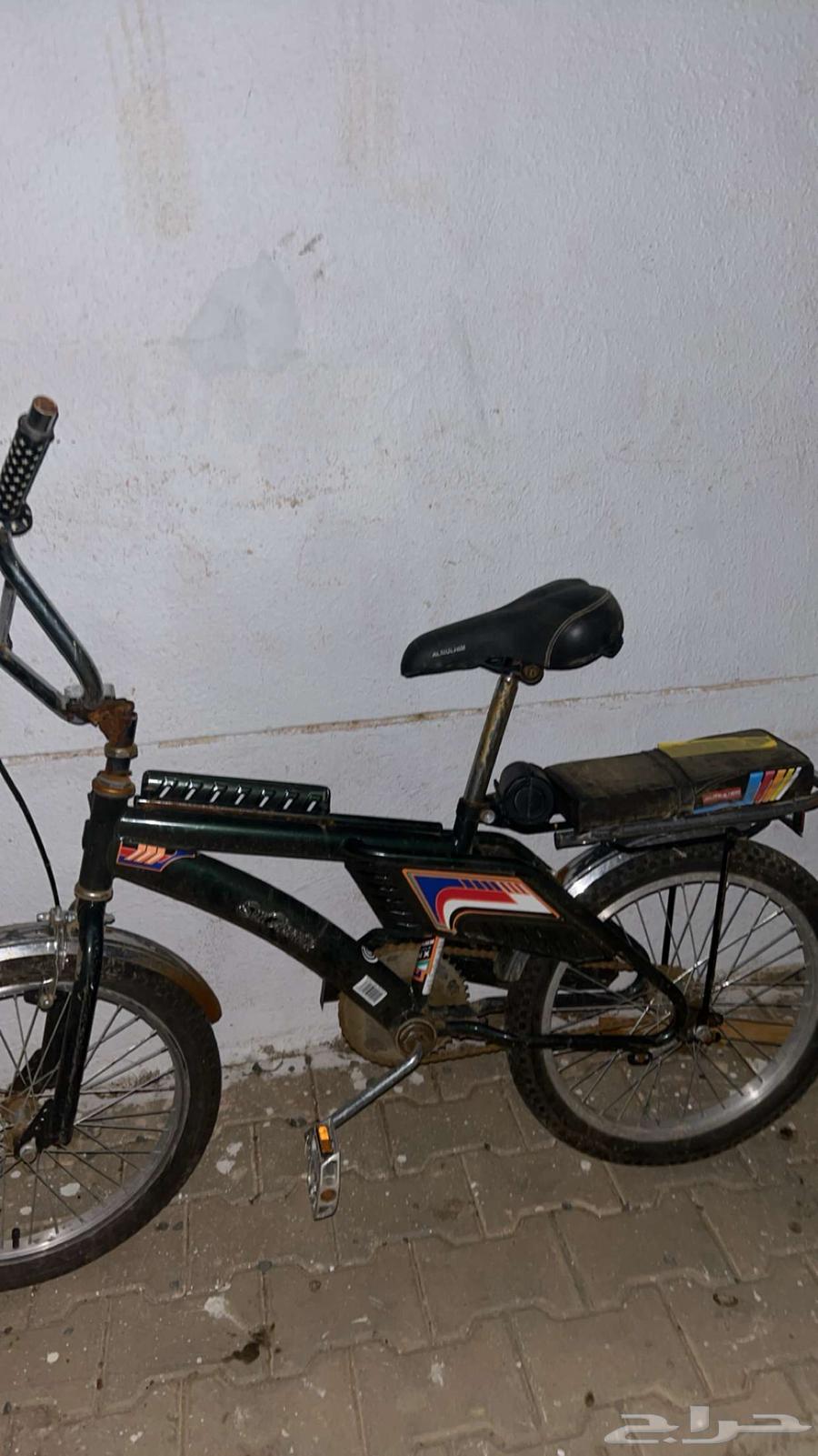 سياكل جديد استخدم أسبوعين بس اندونسي اصلي فيه بس الإطاره64615399015811110