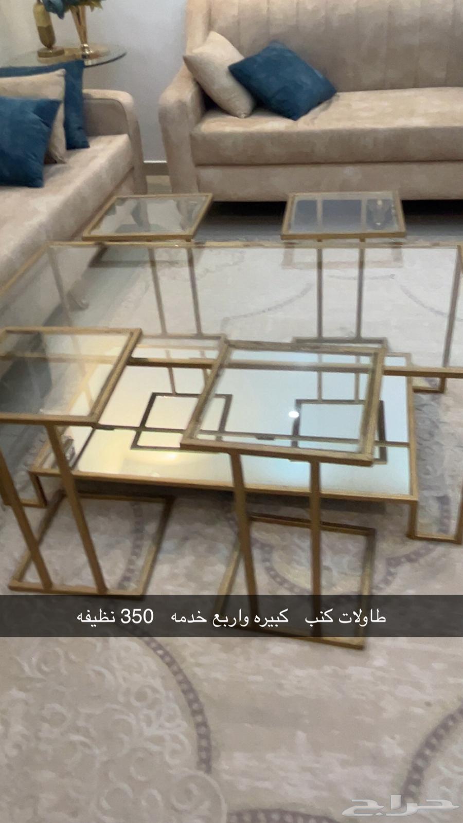 طاولات ومدخل نضيف جدا جديده64614434891011111