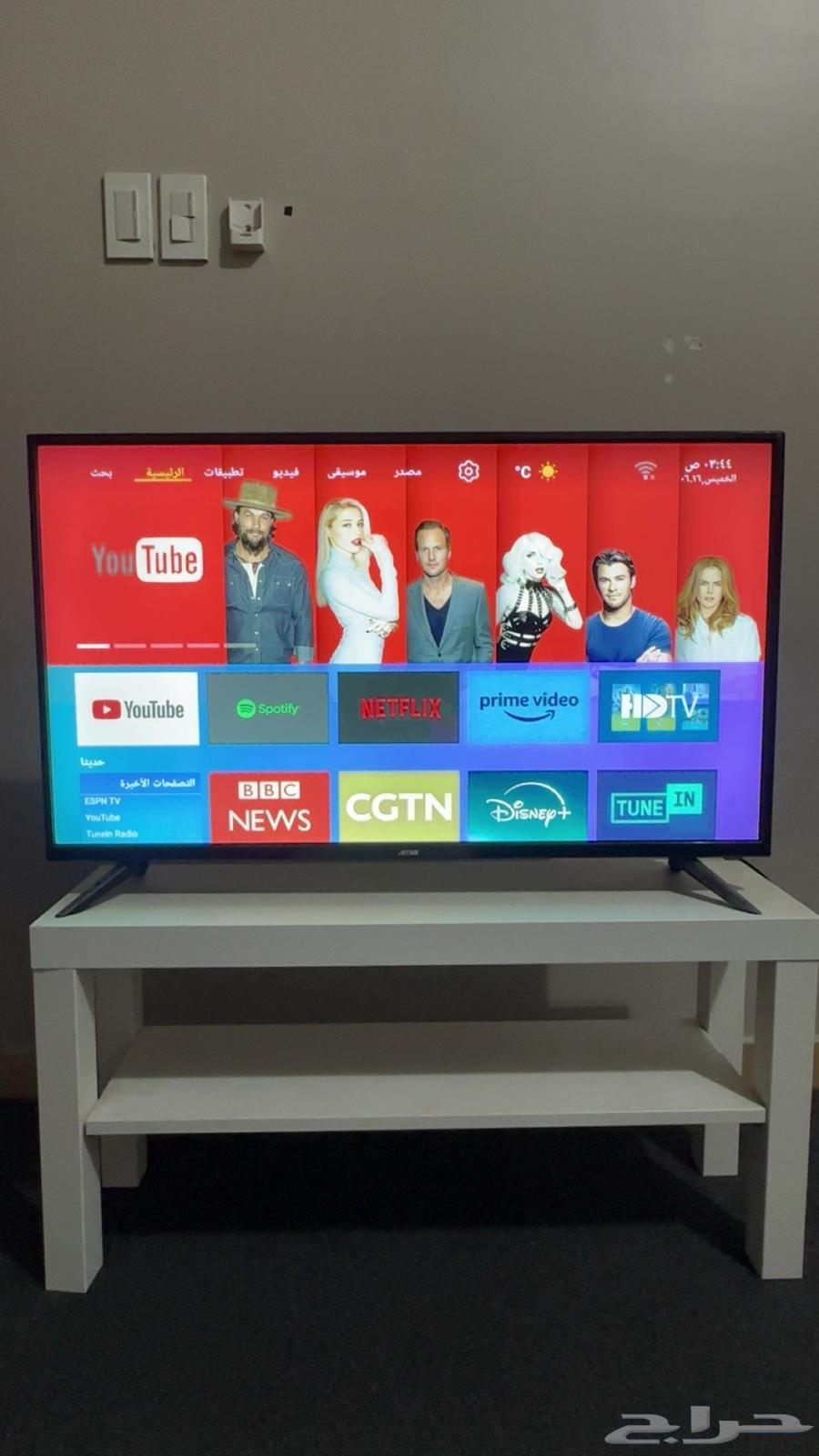 تلفزيون ارو 40 بوصه نظيف جدا سمارت64612515803393111