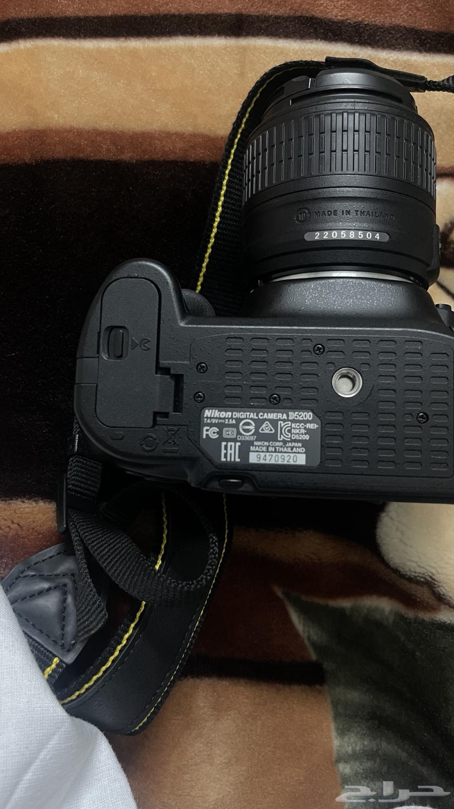 كاميرا نيكون شبه جديده64613728583553110