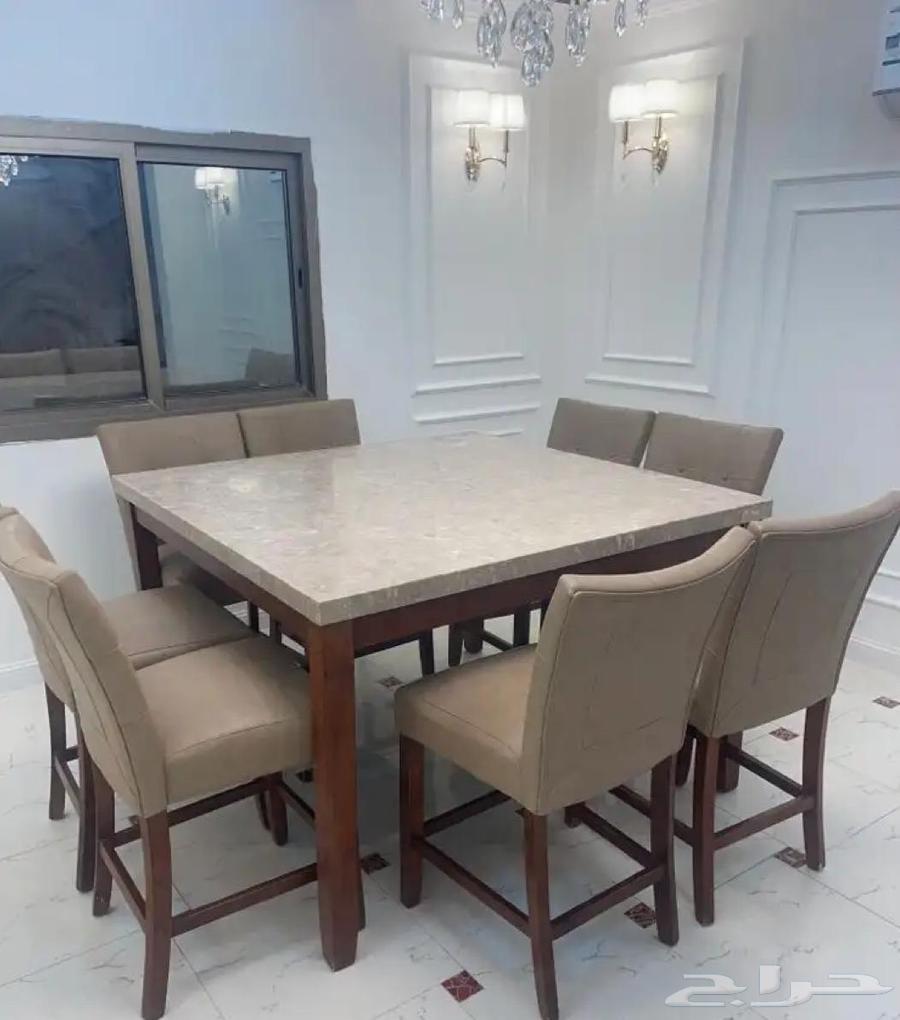Luxury Dining Table with 8 Chairs64609498213889111