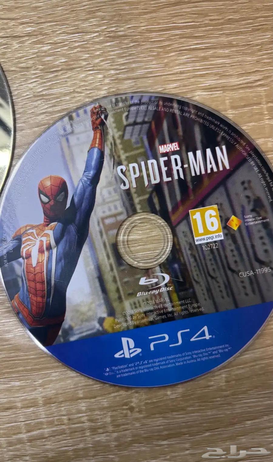 سوني فايف( Sony 5) شريط قراند (GTA5) شريط سبايدر مان للبيع64607867339651114