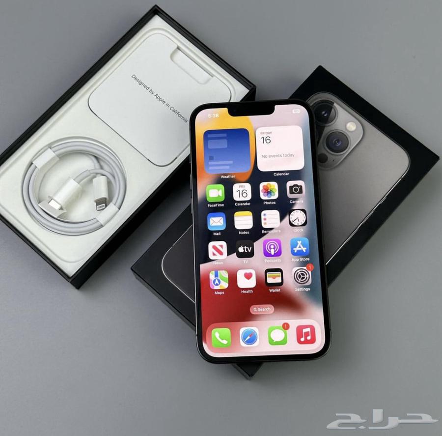 ايفون 13 برو ماكس 256 بحالة الجديد..اسود64614409829122110