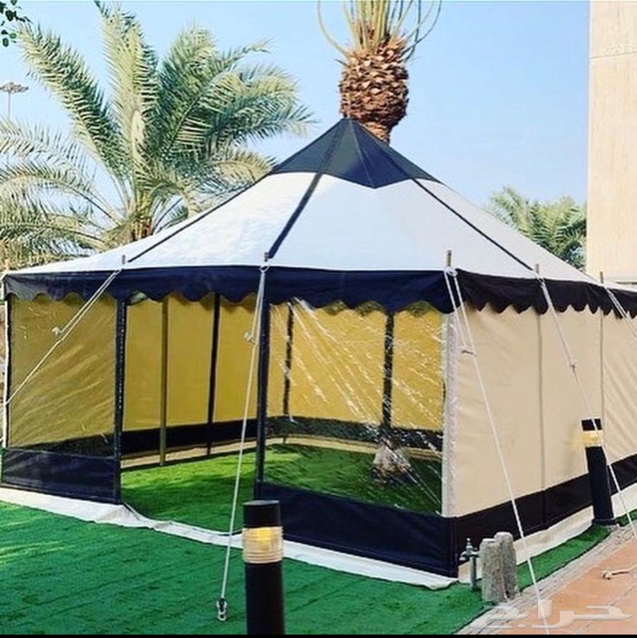 للبيع خيمه شفافه ضد الماء( مقاس 5 5 ) قماشpvc64610891810691112