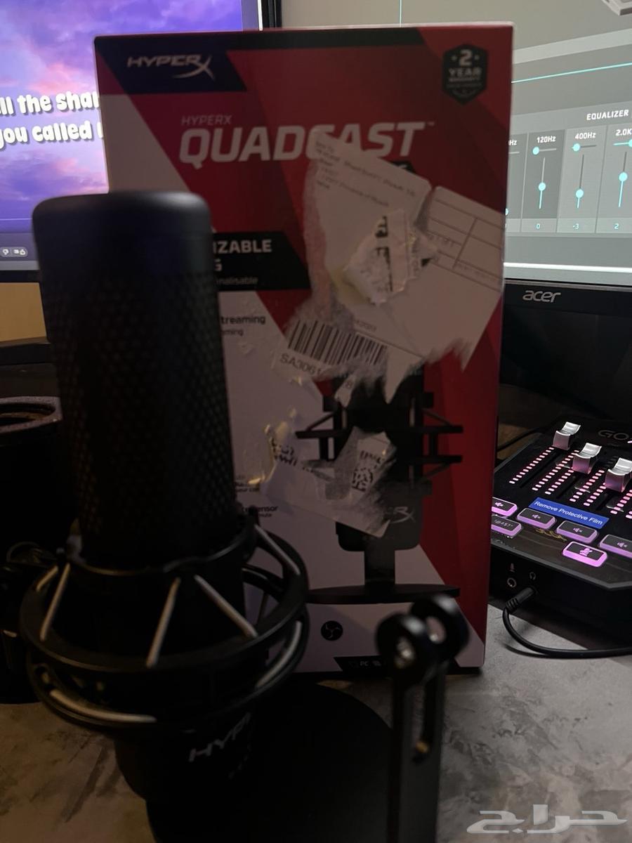 مايك هايبر اكس Mic Hyperx Quadcast S64613141458049111