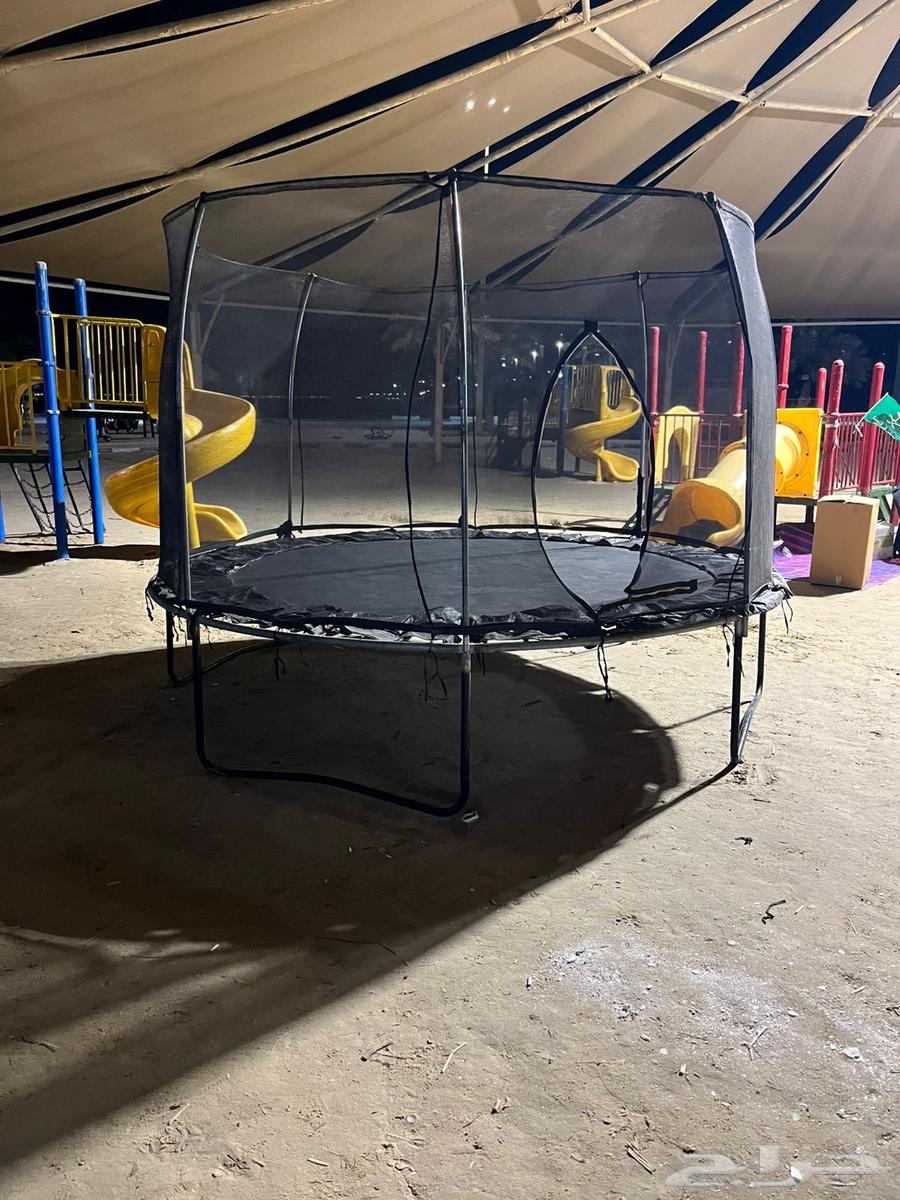 نطيطة ترامبليين مقاس 12 استخدام سلم 3 درجات64612090814977113