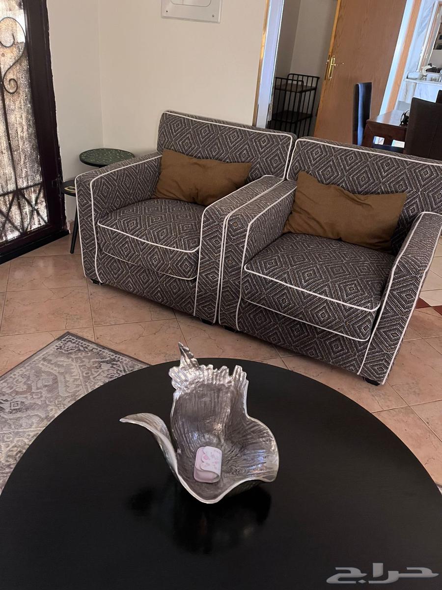 طقم طاولات جلسة و طاولة تلفزيون من هوم سنتر بسعر خيالي64610305783299110