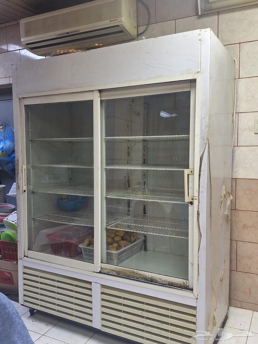 ثلاجه عرض زجاج سحاب بابين كبيره64613937801987114