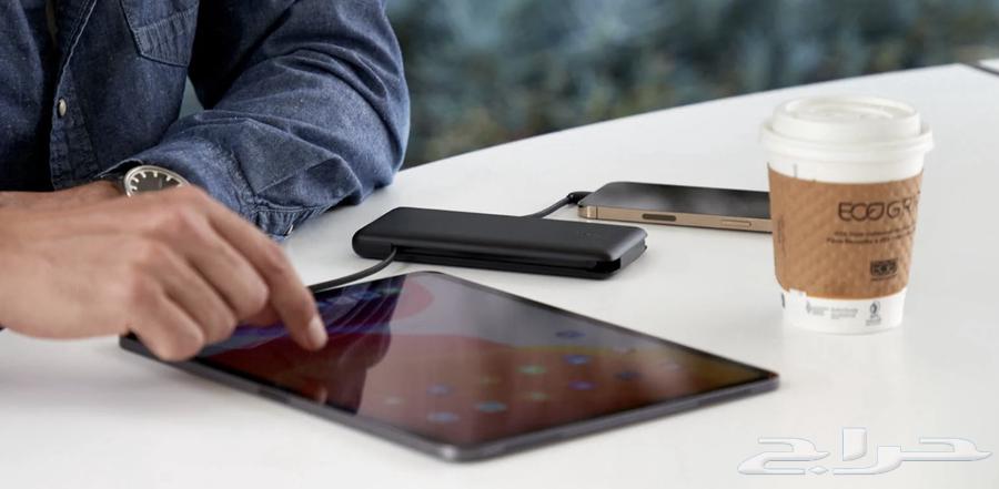 شاحن سفري شركة بيلكن(أمريكيه) بشاحن مدمج ايفون وتايبC64607283592193114