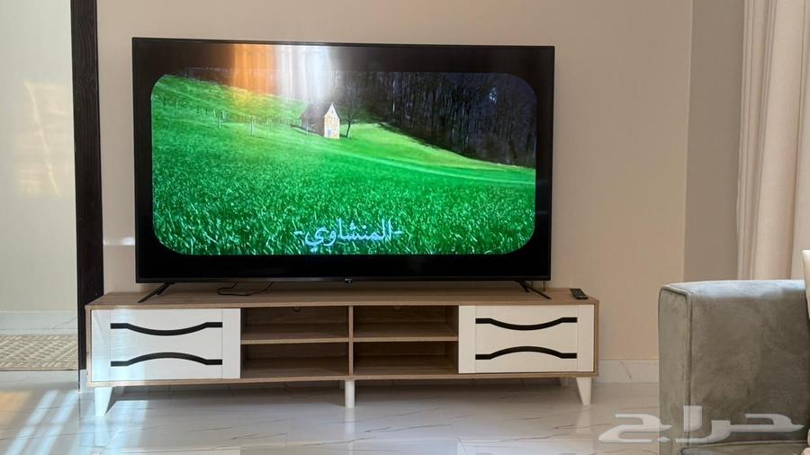 طاوله تلفزيون جديده خشب64611279900929111