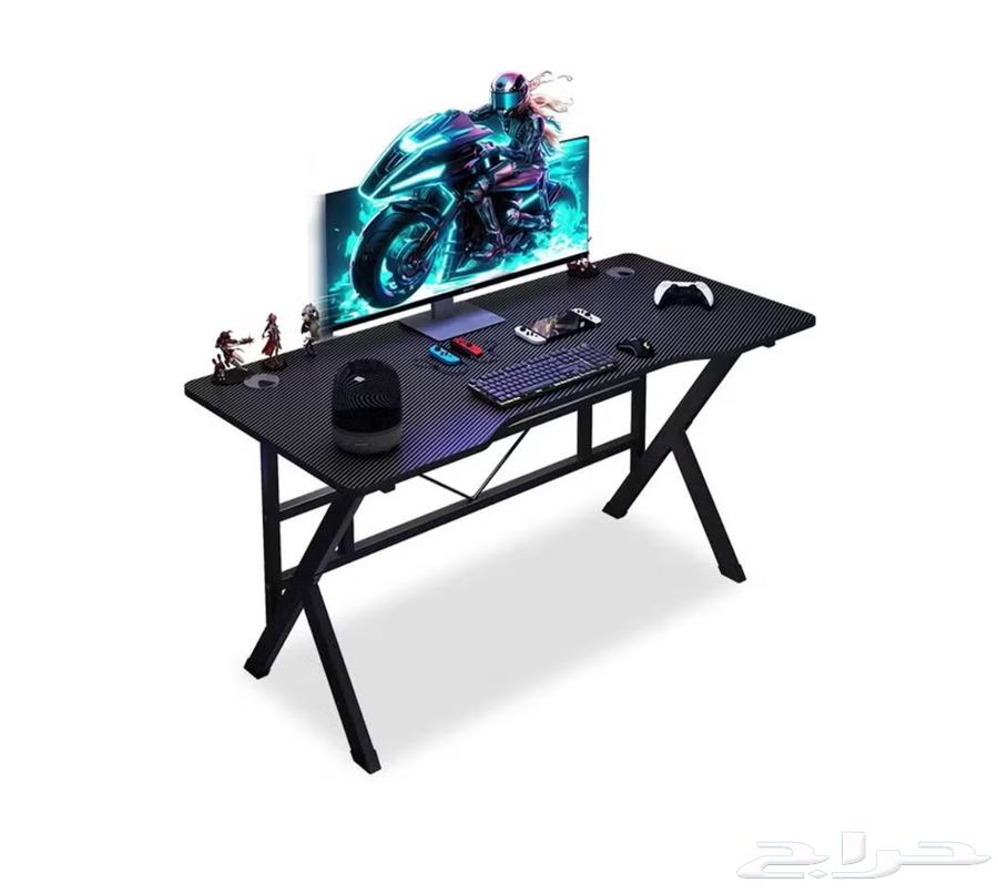 طاولة قيمنق على حرف k طول 120 عرض 52 ارتفاع 75 لها اسبوع64606572954113110