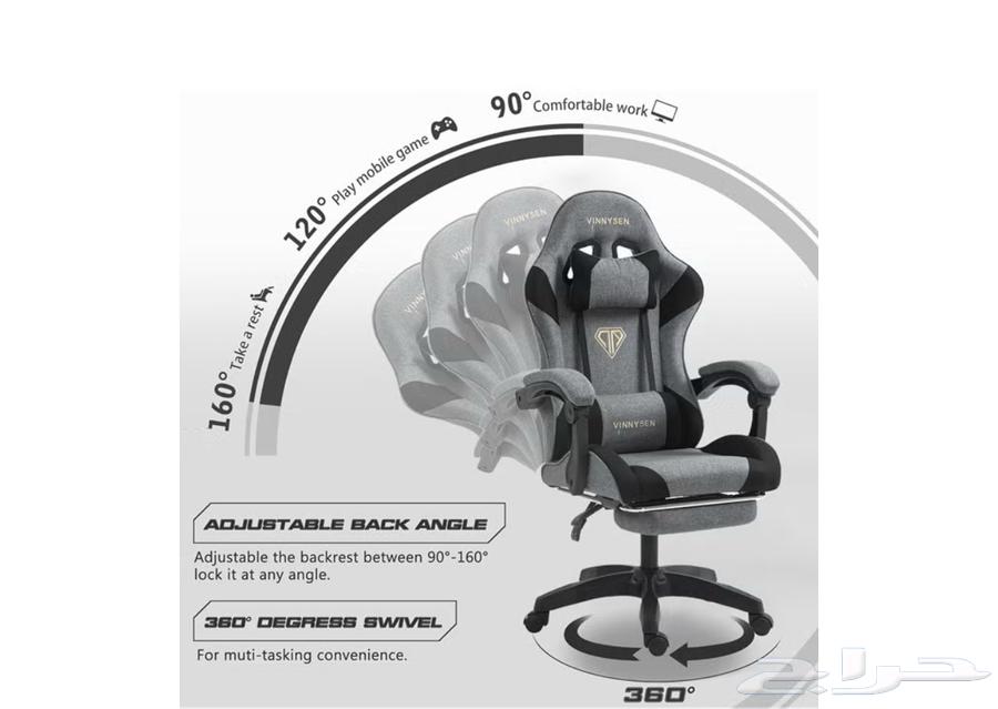 كرسي قيمنق جديد استعمال شهرين64613703990402111