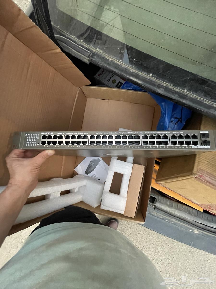 سويتش موزع شبكة 48 منفذ بدون Poe جيجا64613227215747110