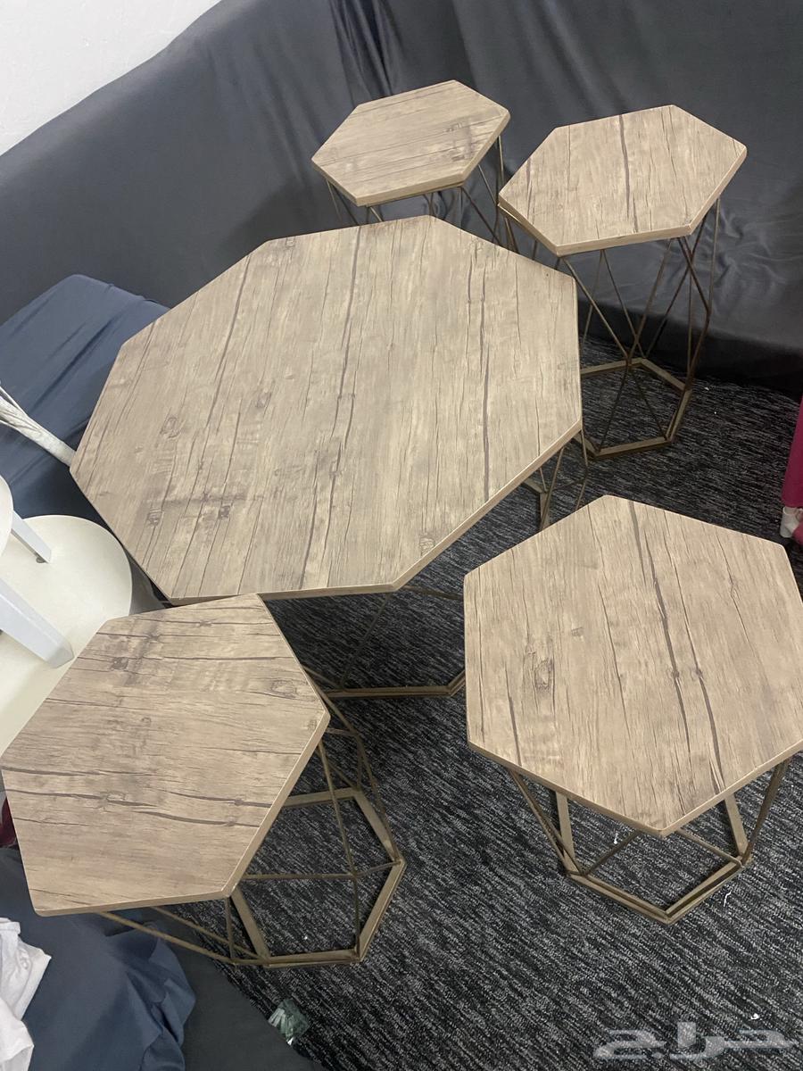 Marble-Style Wooden Tables64614173055745110