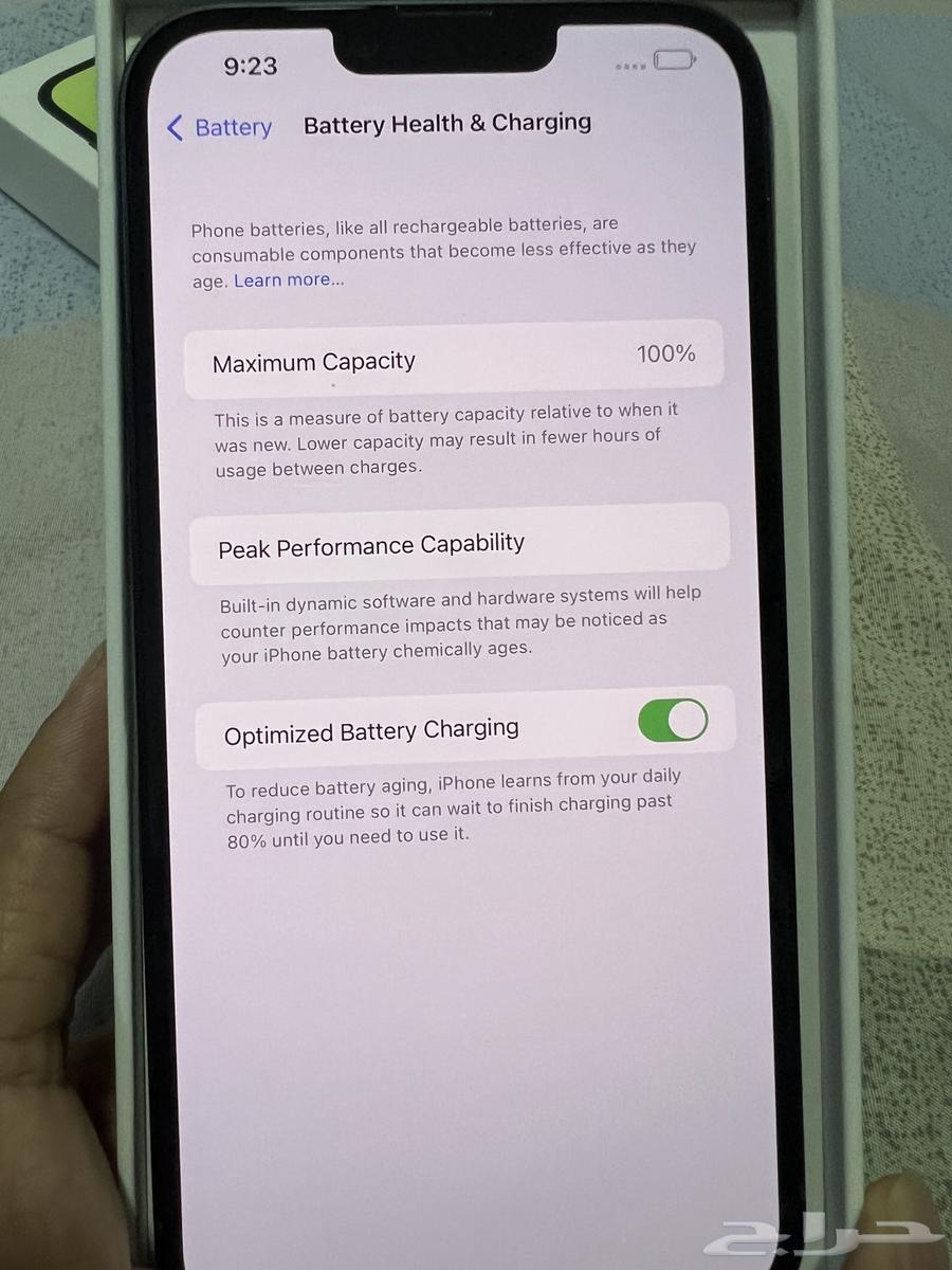 ايفون 14 بلس لم يستخدم ولا مرة ولم يشحن نهائي64612723520514111