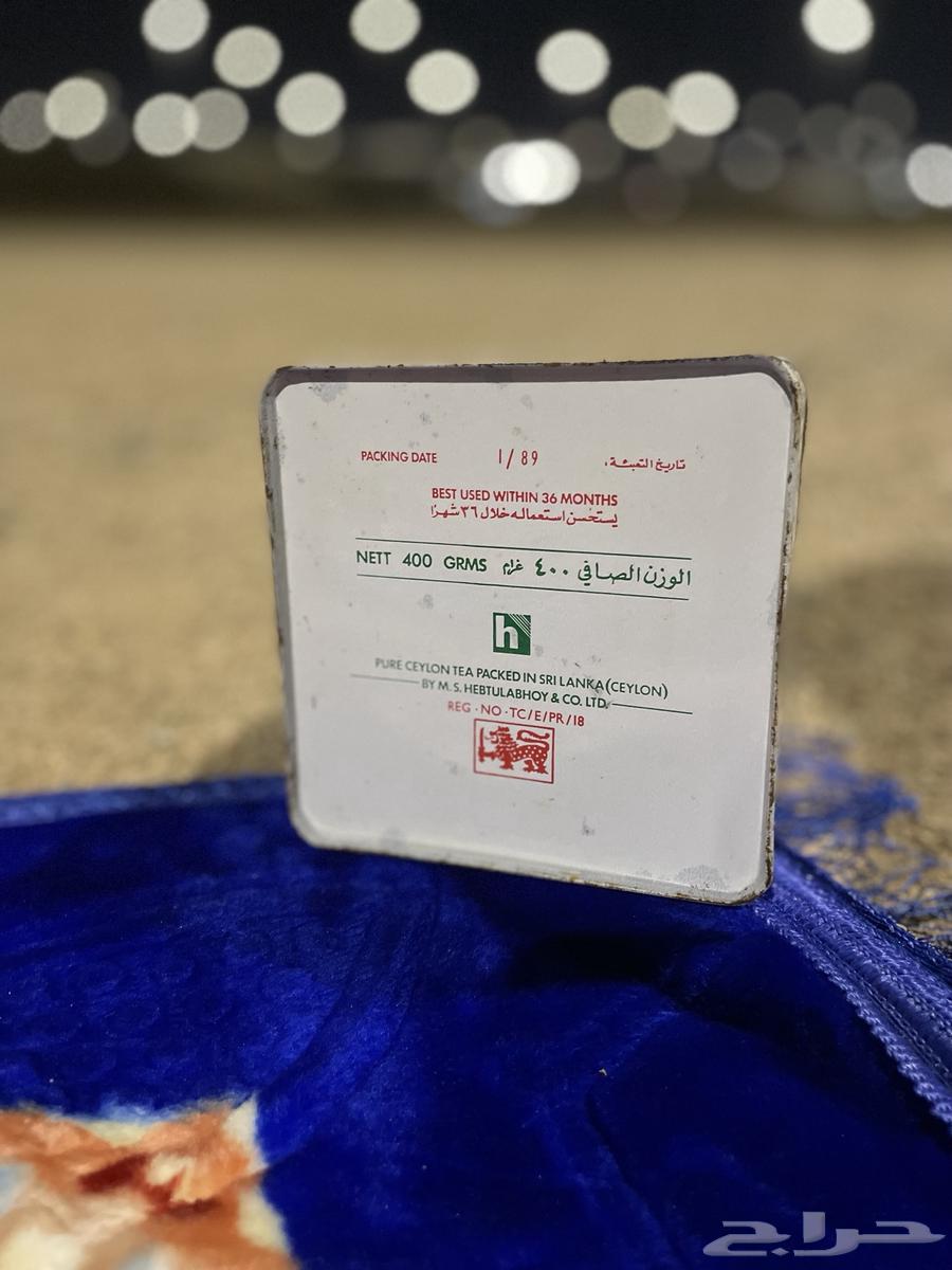 علبة شاهي ربيع قديم 1989 م64606447458177112