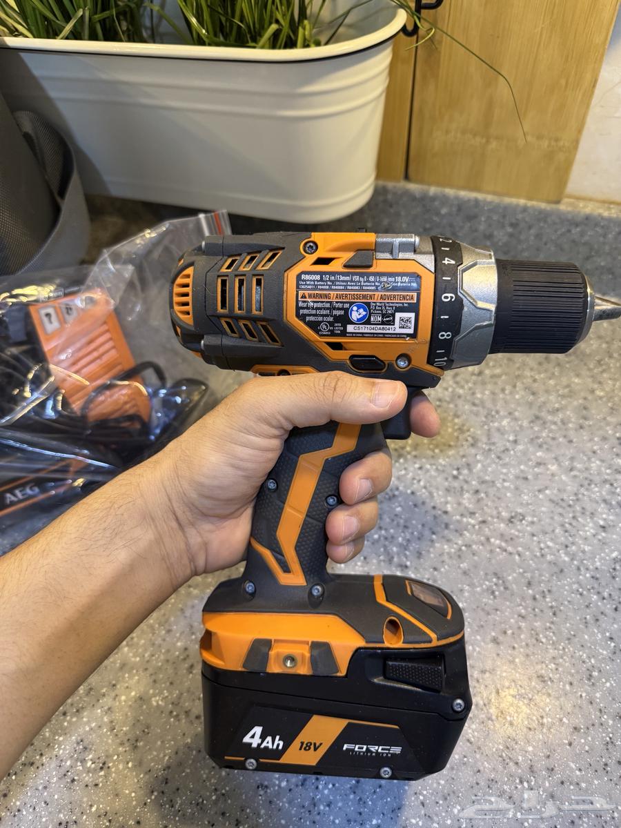 دريل AEG .  RIDGID ومكنسة64606333752449111