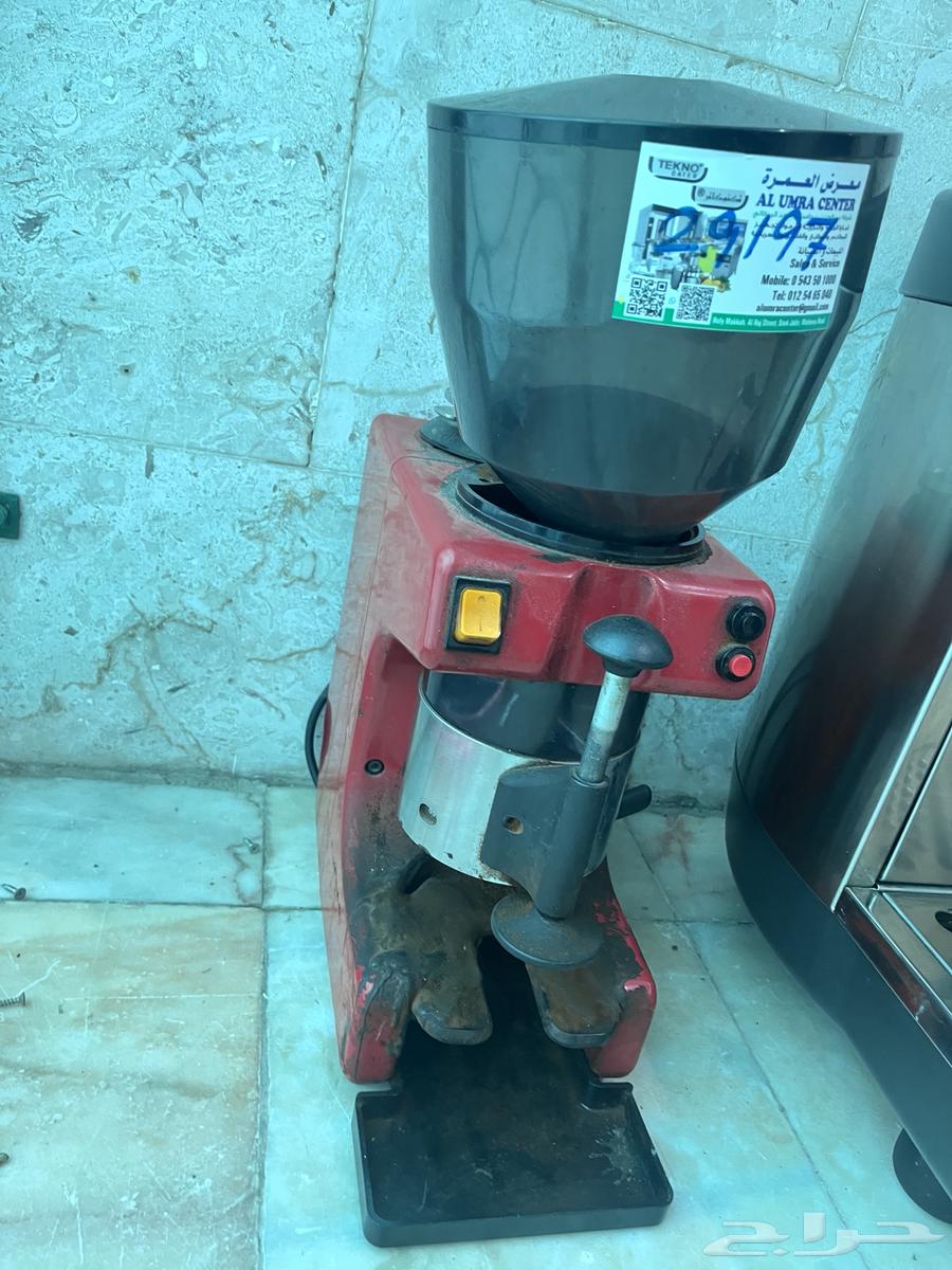 للبيع مكينة كابتشينو واسبرسو وطحانة بن64614148324353111