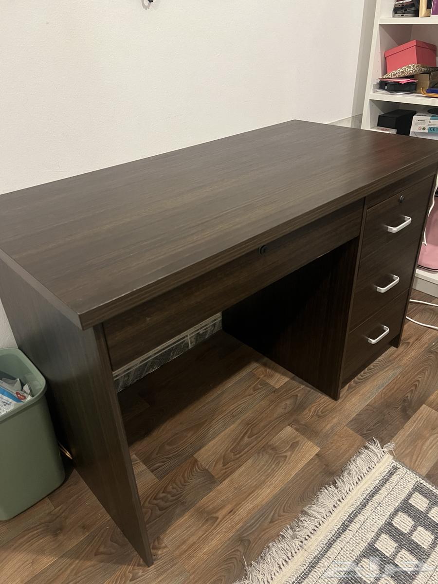 مكتب خشب اصلي حديد64609212742147110