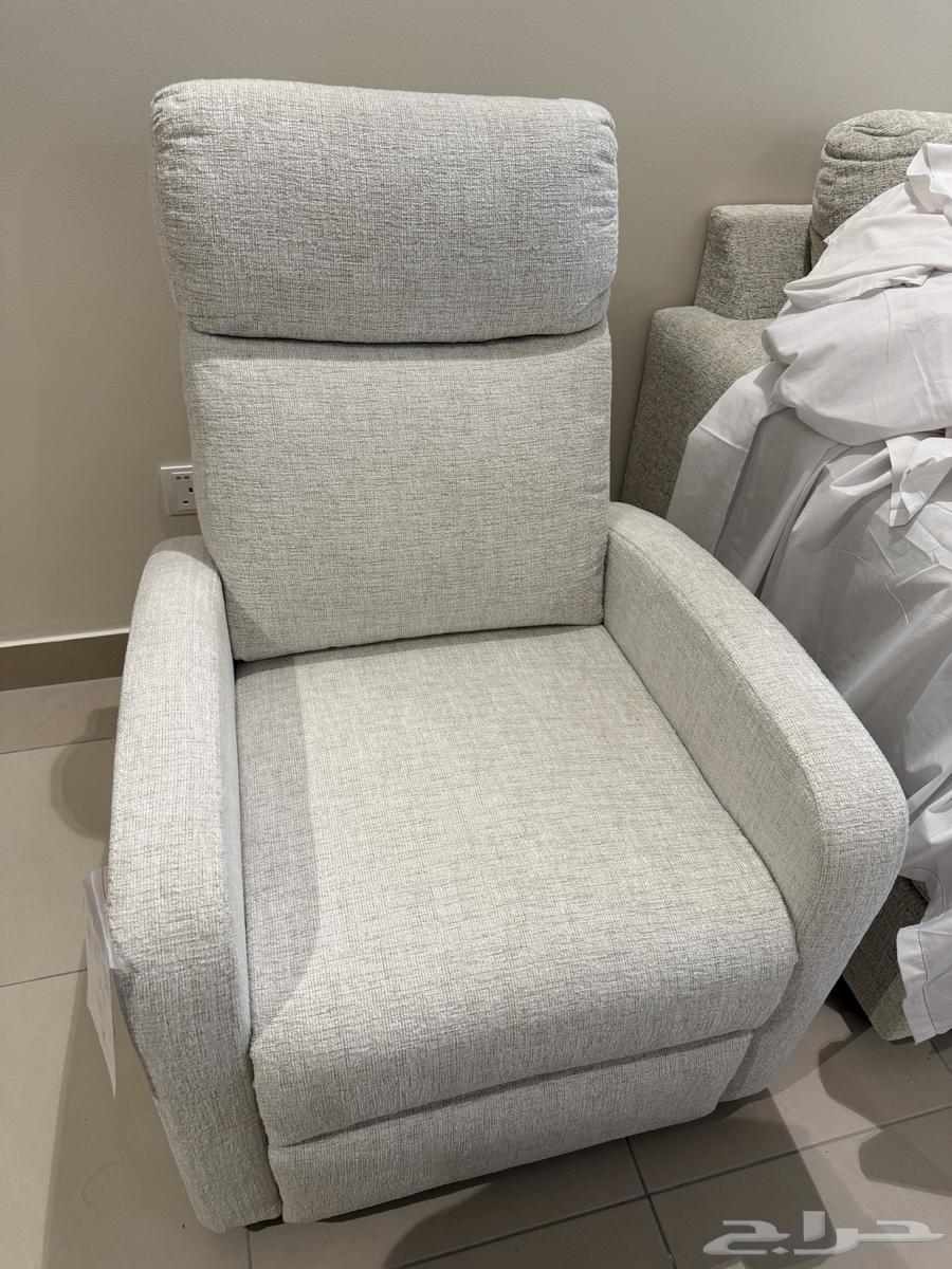 كرسي راحة لون بيج فاتح (اوف وايت)64611204786050110