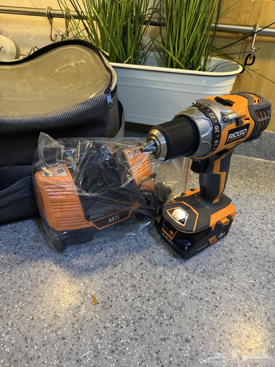 دريل AEG .  RIDGID ومكنسة64606333752449113